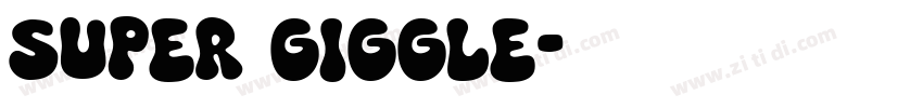 Super Giggle字体转换